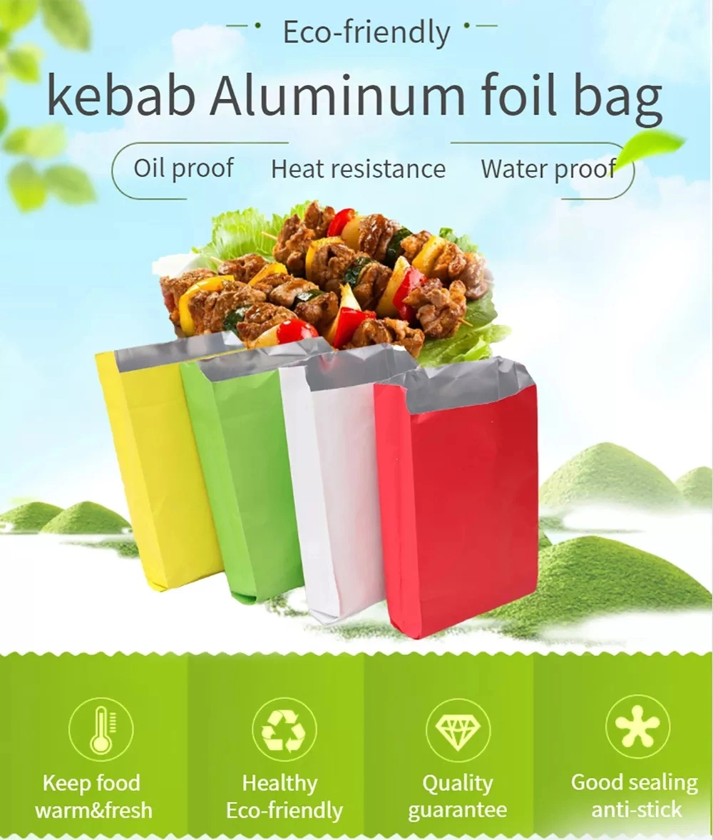 Paper Grilled Chicken Aluminum Foil Packaging Aluminium Foils for Food Bag