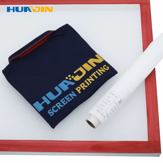 노란 폴리에스테 스크린 인쇄 실크 모노필라멘트 메시